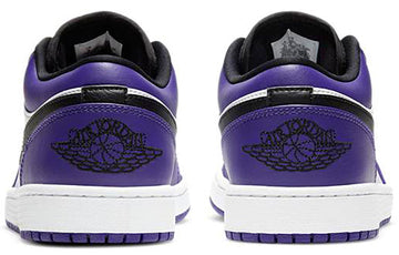 AIR JORDAN 1 LOW COURT PURPLE WHITE