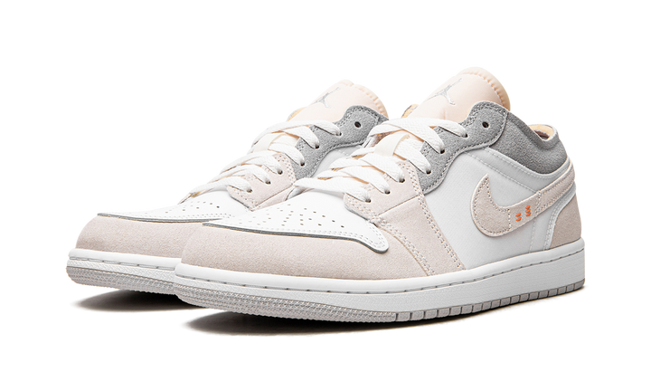 AIR JORDAN 1 LOW CRAFT INSIDE OUT WHITE GREY