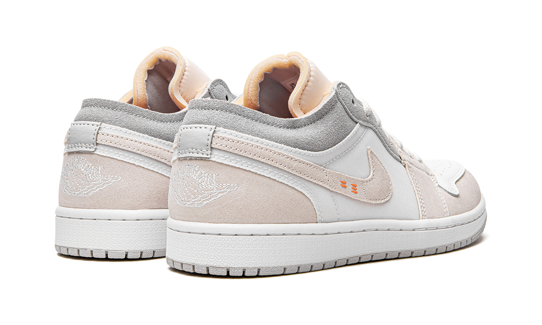 AIR JORDAN 1 LOW CRAFT INSIDE OUT WHITE GREY
