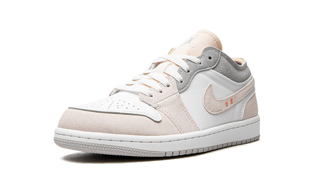 AIR JORDAN 1 LOW CRAFT INSIDE OUT WHITE GREY