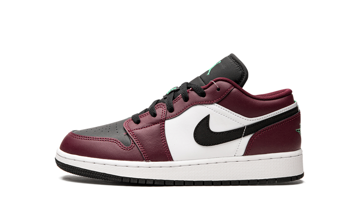 AIR JORDAN 1 LOW DARK BEETROOT ROMA GREEN GS