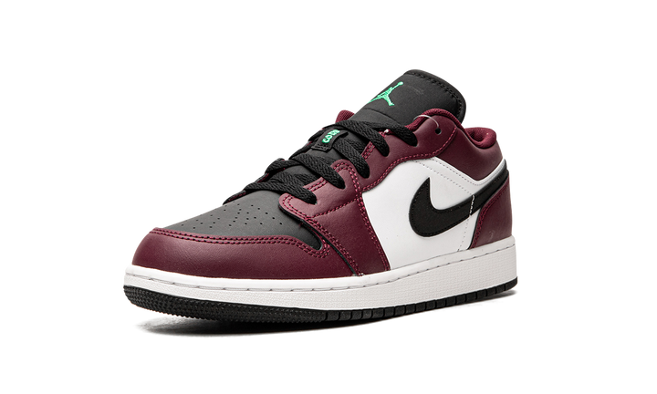 AIR JORDAN 1 LOW DARK BEETROOT ROMA GREEN GS