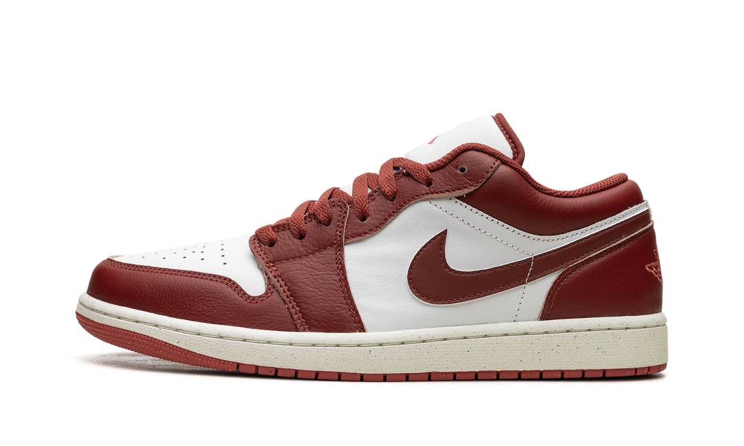 AIR JORDAN 1 LOW DUNE RED — Stock 