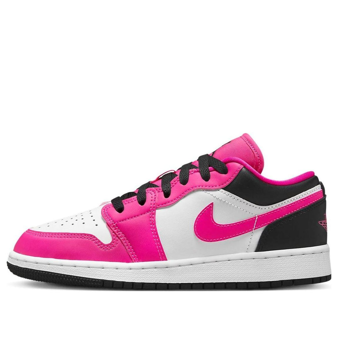 AIR JORDAN 1 LOW FIERCE PINK GS — Stock 