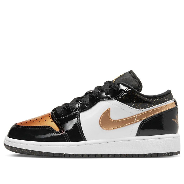 AIR JORDAN 1 LOW GOLD TOE GS