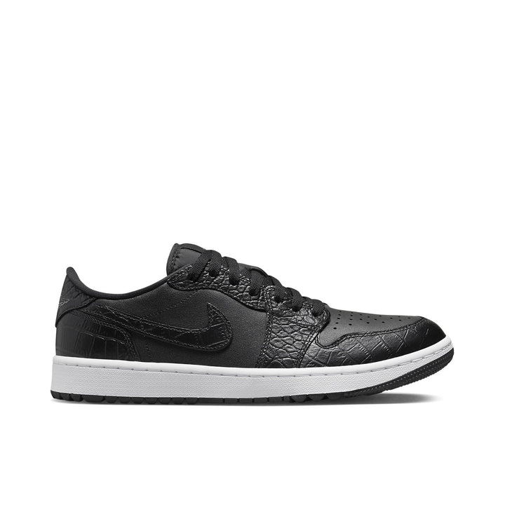 AIR JORDAN 1 LOW GOLF CROC BLACK