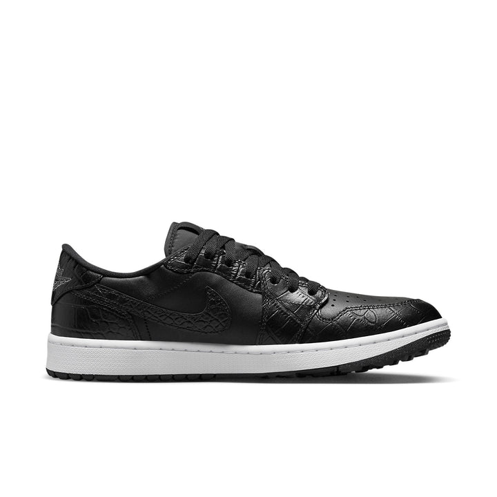 AIR JORDAN 1 LOW GOLF CROC BLACK