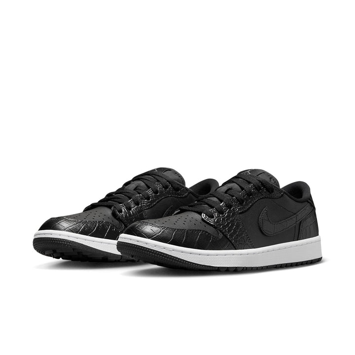 AIR JORDAN 1 LOW GOLF CROC BLACK