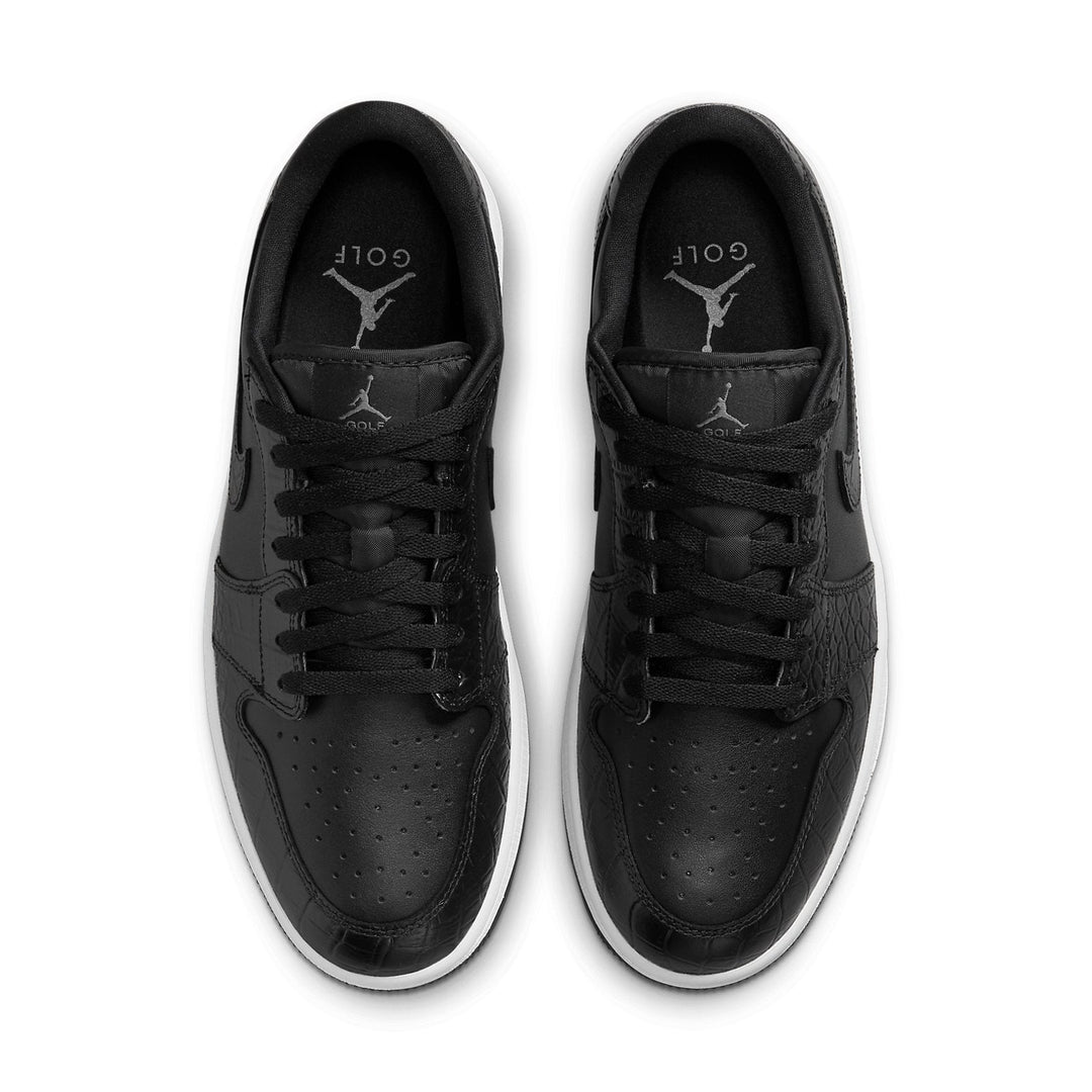 AIR JORDAN 1 LOW GOLF CROC BLACK