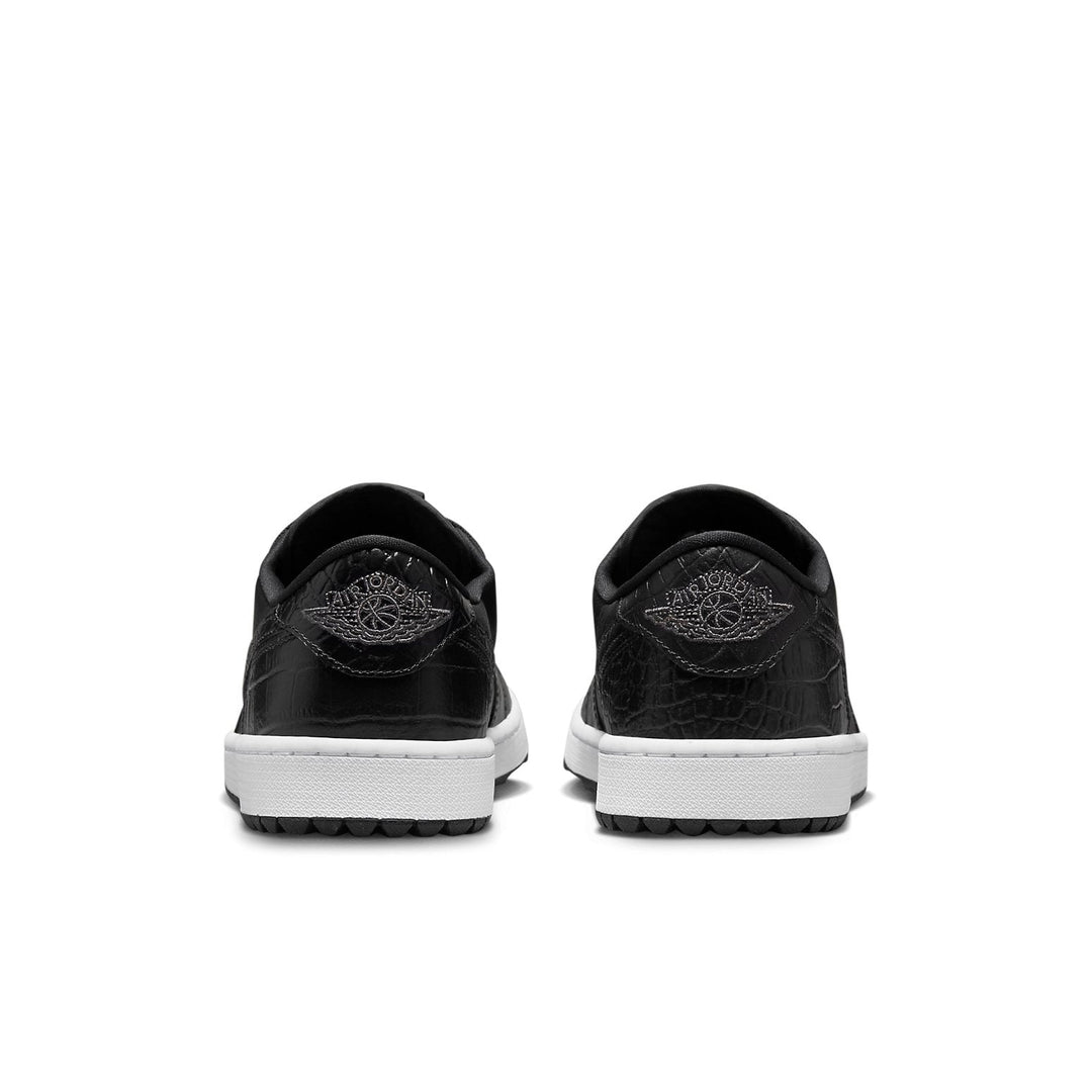 AIR JORDAN 1 LOW GOLF CROC BLACK