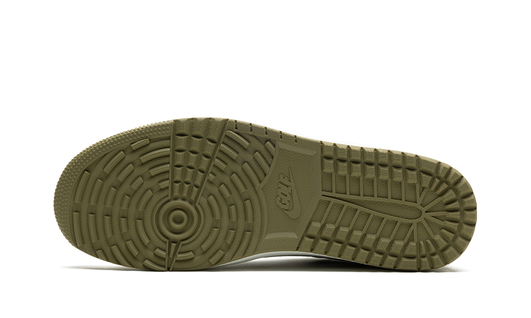 AIR JORDAN 1 LOW GOLF X TRAVIS SCOTT OLIVE BLACK