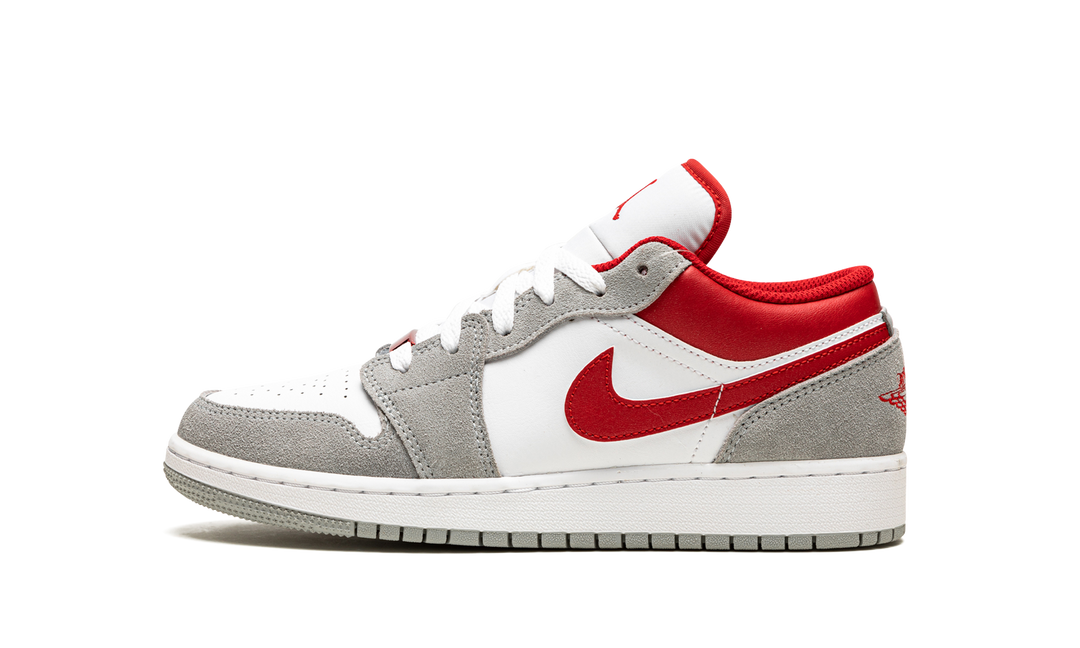 AIR JORDAN 1 LOW GREY RED GS