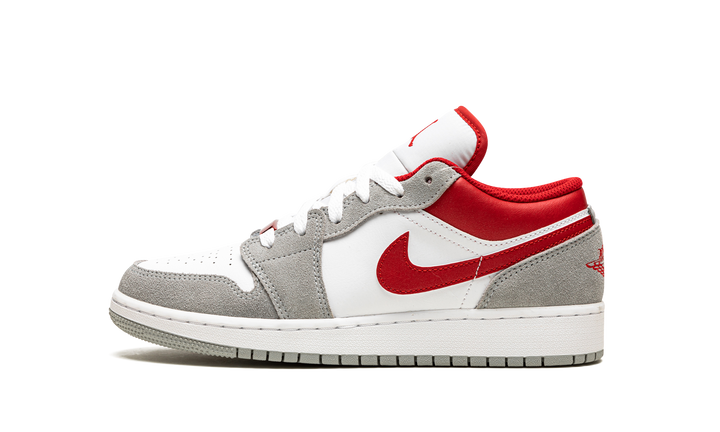 AIR JORDAN 1 LOW GREY RED GS