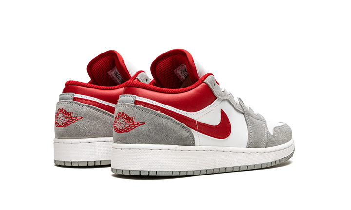 AIR JORDAN 1 LOW GREY RED GS