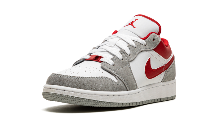 AIR JORDAN 1 LOW GREY RED GS
