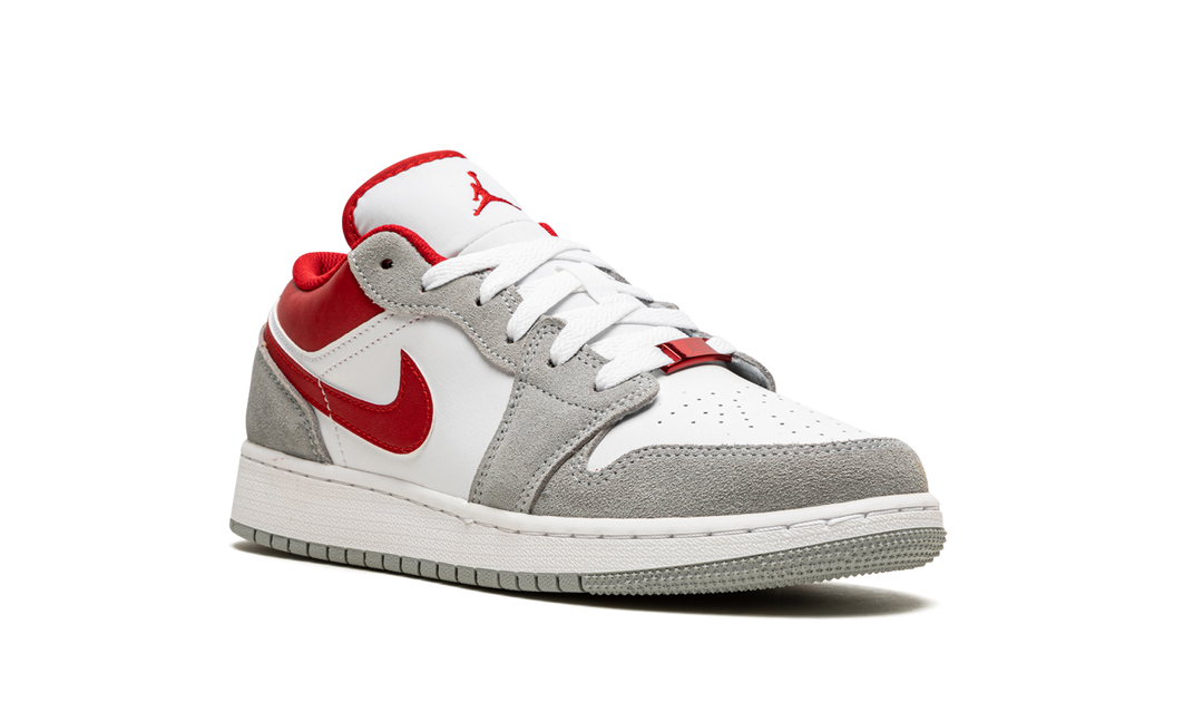 AIR JORDAN 1 LOW GREY RED GS