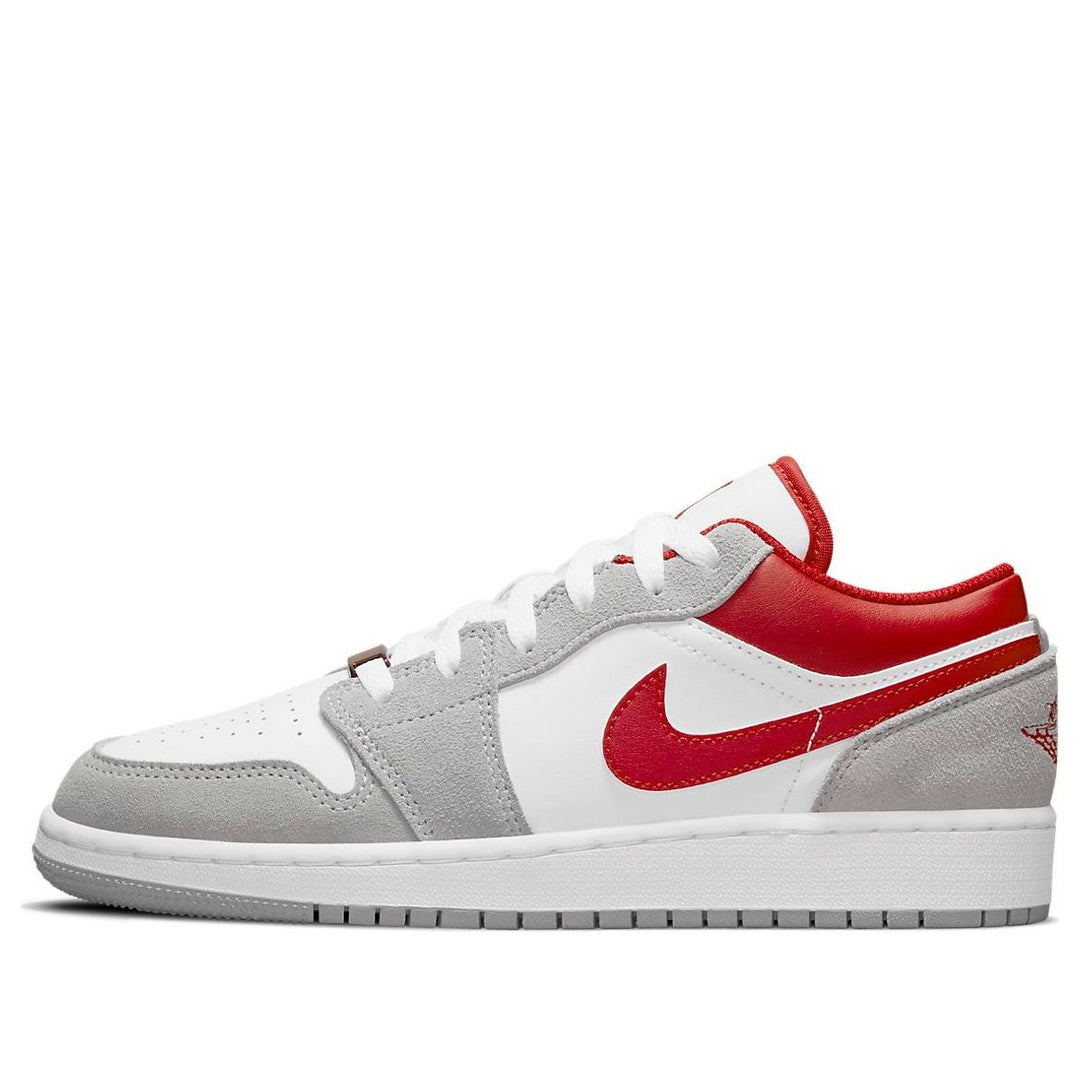 AIR JORDAN 1 LOW GREY RED GS