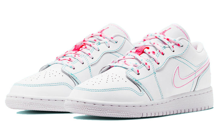 AIR JORDAN 1 LOW GS AURORA GREEN