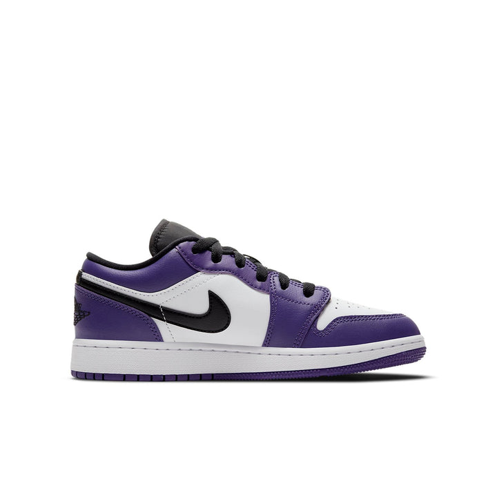 AIR JORDAN 1 LOW GS COURT PURPLE WHITE
