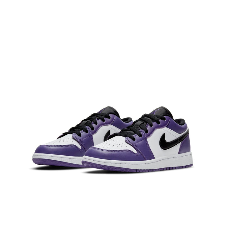 AIR JORDAN 1 LOW GS COURT PURPLE WHITE