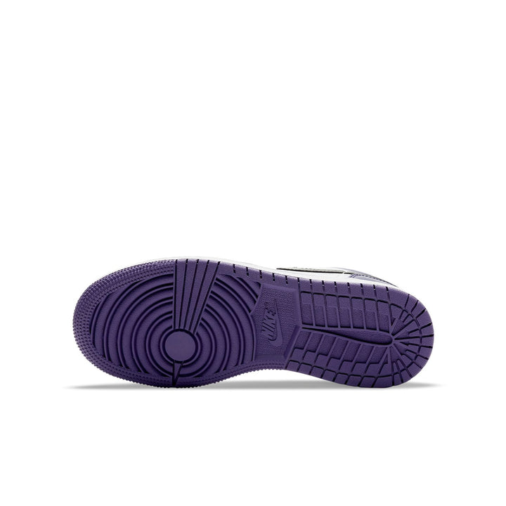 AIR JORDAN 1 LOW GS COURT PURPLE WHITE