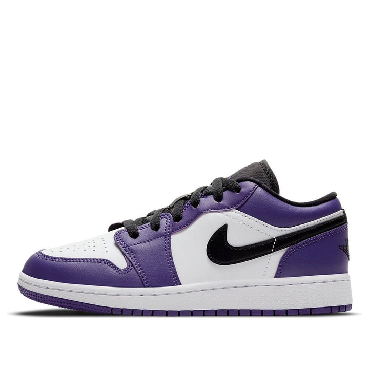 AIR JORDAN 1 LOW GS COURT PURPLE WHITE