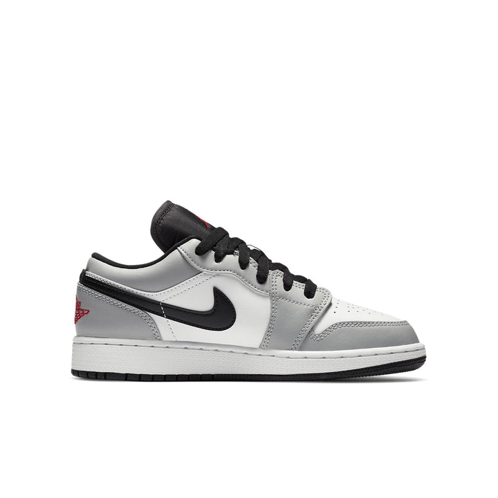 AIR JORDAN 1 LOW GS LIGHT SMOKE GREY