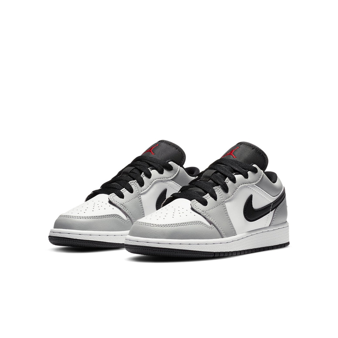 AIR JORDAN 1 LOW GS LIGHT SMOKE GREY