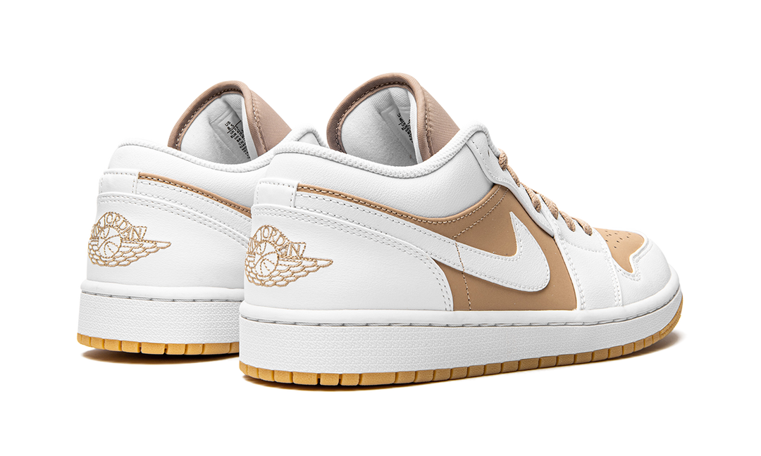 AIR JORDAN 1 LOW HEMP WHITE