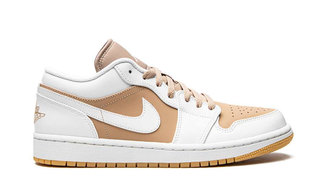 AIR JORDAN 1 LOW HEMP WHITE
