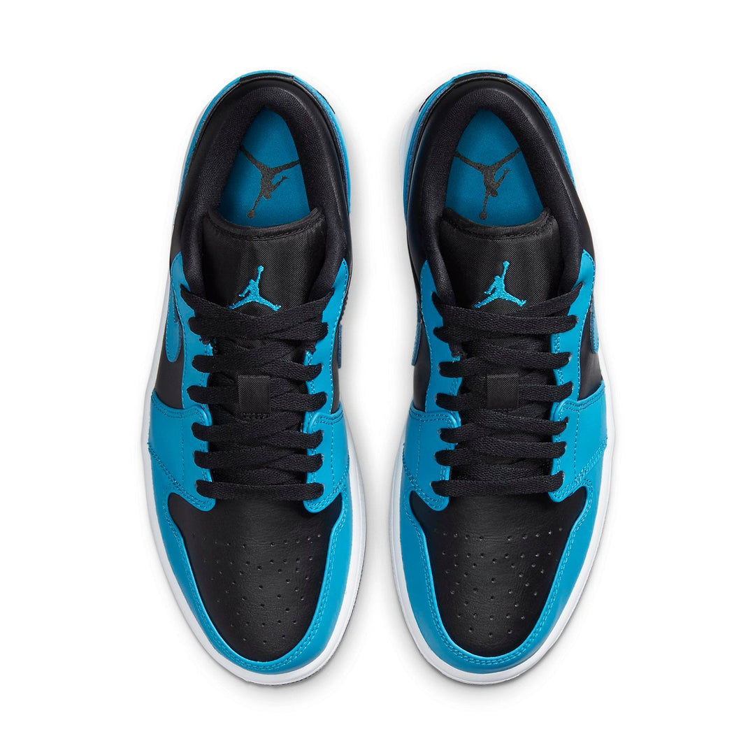 AIR JORDAN 1 LOW LASER BLUE BLACK