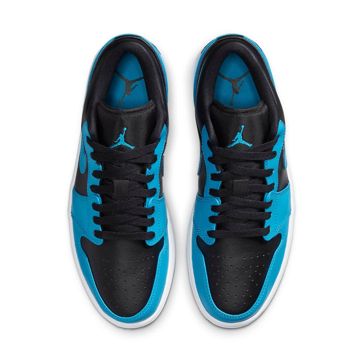 AIR JORDAN 1 LOW LASER BLUE BLACK