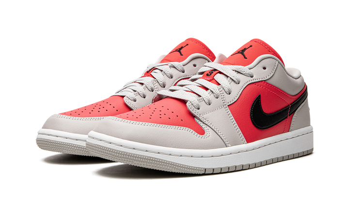 AIR JORDAN 1 LOW LIGHT IRON RED WOMENS
