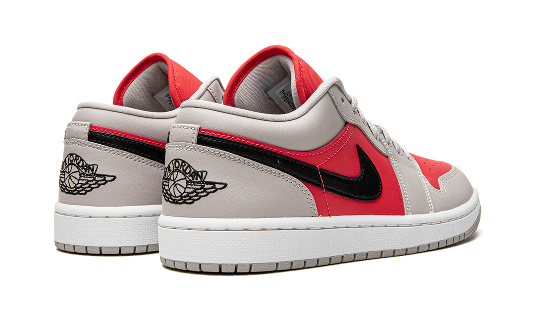AIR JORDAN 1 LOW LIGHT IRON RED WOMENS