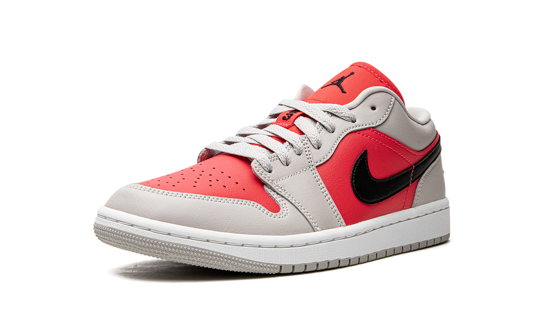 AIR JORDAN 1 LOW LIGHT IRON RED WOMENS