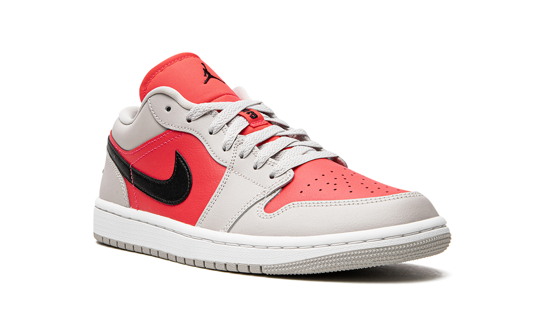 AIR JORDAN 1 LOW LIGHT IRON RED WOMENS
