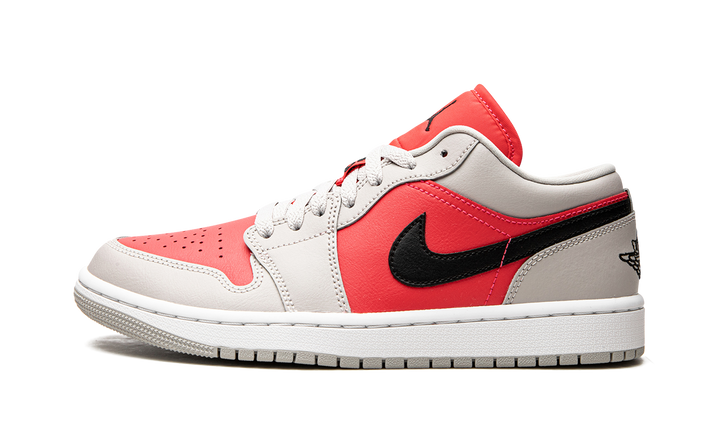 AIR JORDAN 1 LOW LIGHT IRON RED WOMENS
