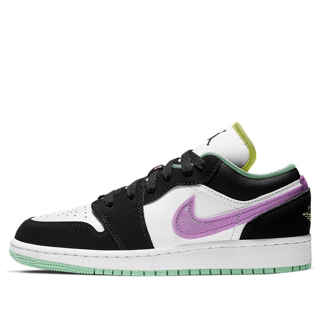 AIR JORDAN 1 LOW LIGHT VIOLET SHOCK GS