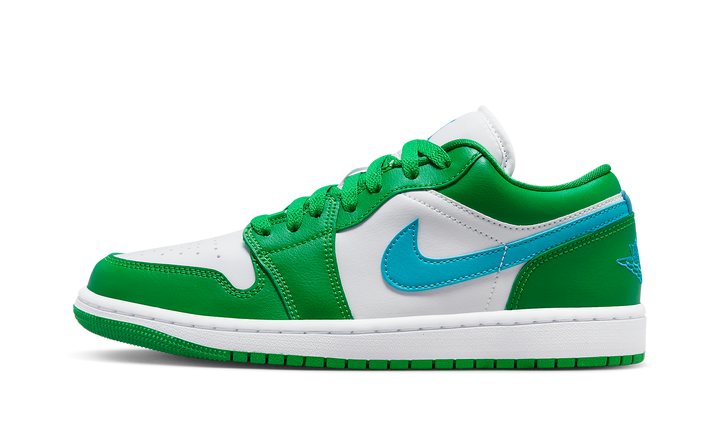 AIR JORDAN 1 LOW LUCKY GREEN WOMENS