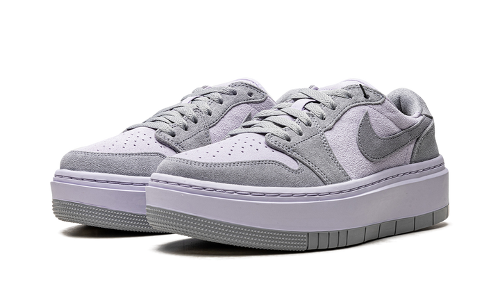 AIR JORDAN 1 LOW LV8D SUEDE STEALTH TITANIUM WOMENS