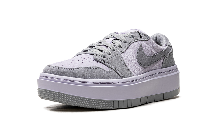 AIR JORDAN 1 LOW LV8D SUEDE STEALTH TITANIUM WOMENS