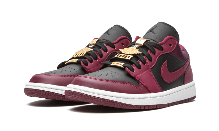 AIR JORDAN 1 LOW MAROON BLACK