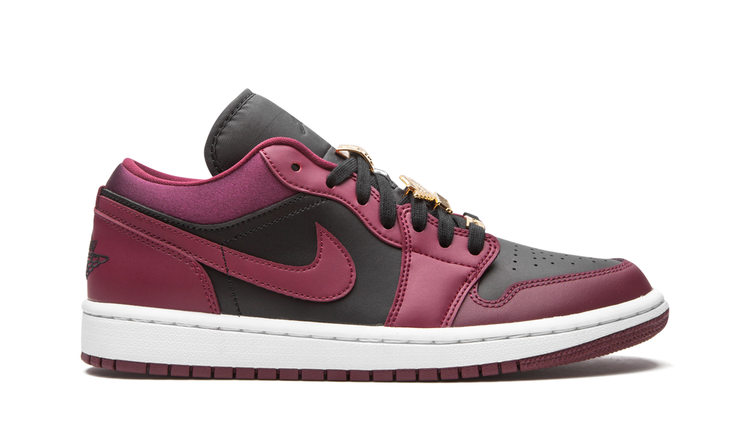 AIR JORDAN 1 LOW MAROON BLACK
