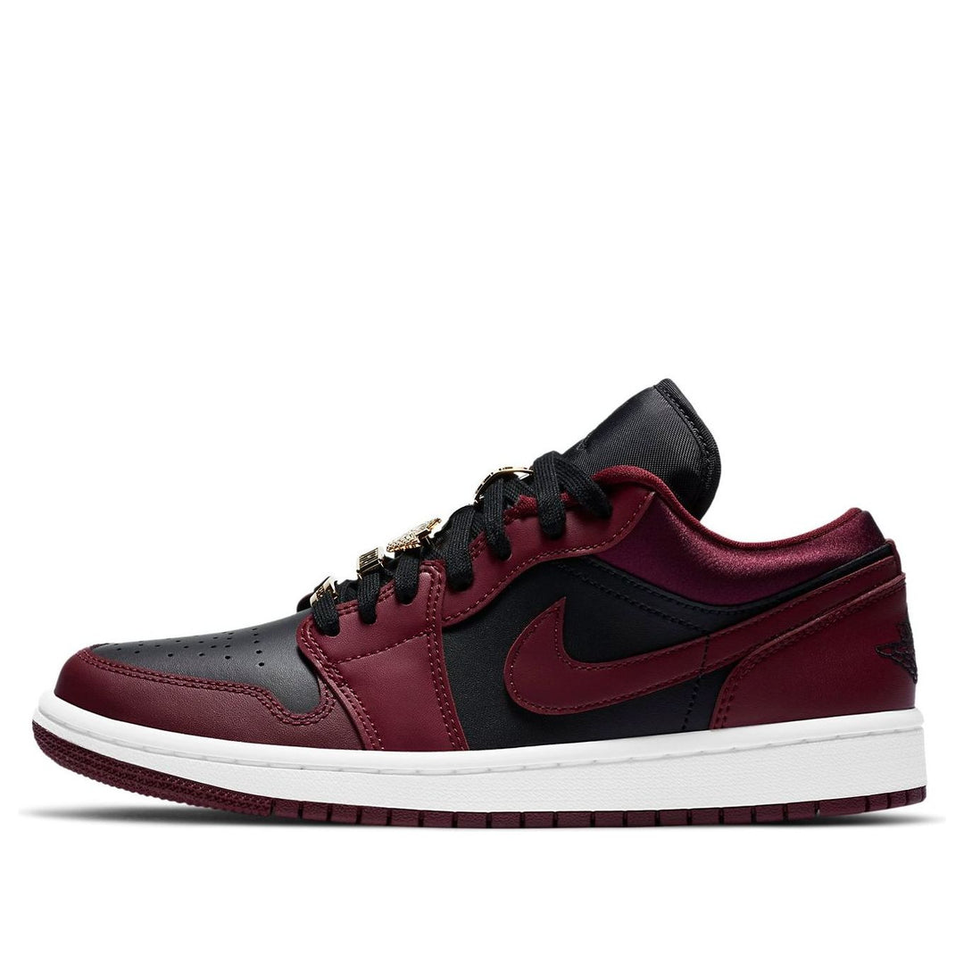 AIR JORDAN 1 LOW MAROON BLACK