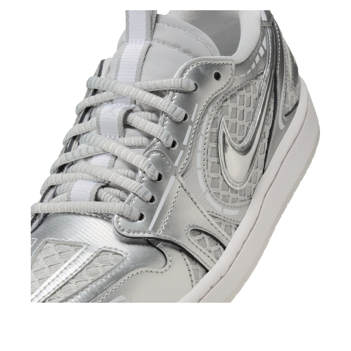AIR JORDAN 1 LOW METHOD OF MAKE V3 METALLIC SILVER WOMENS