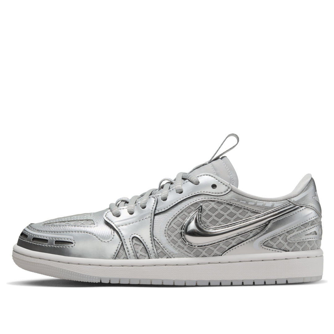 AIR JORDAN 1 LOW METHOD OF MAKE V3 METALLIC SILVER WOMENS
