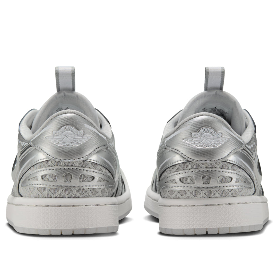 AIR JORDAN 1 LOW METHOD OF MAKE V3 METALLIC SILVER WOMENS