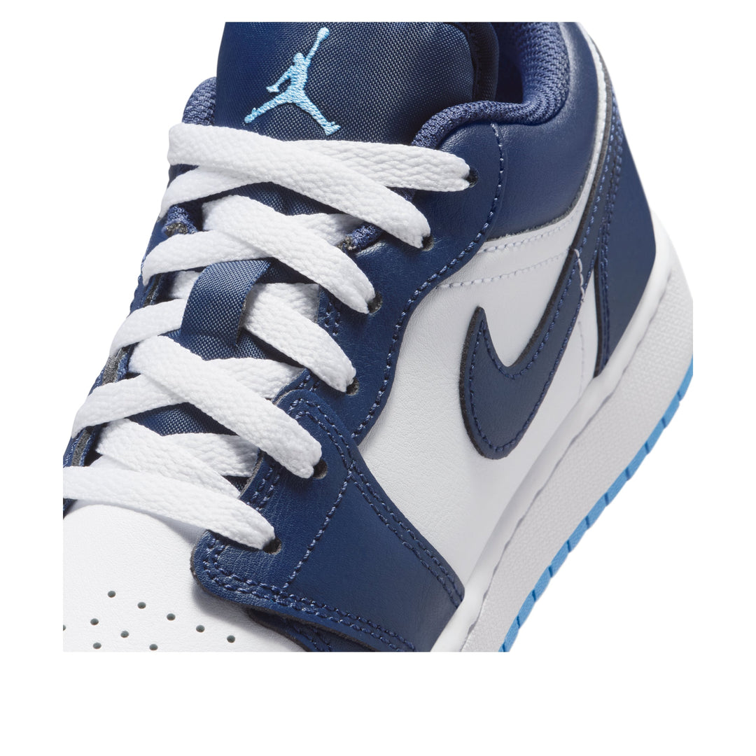 AIR JORDAN 1 LOW MIDNIGHT NAVY UNIVERSITY BLUE GS