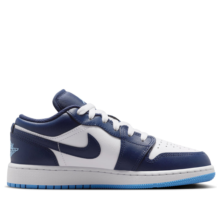 AIR JORDAN 1 LOW MIDNIGHT NAVY UNIVERSITY BLUE GS
