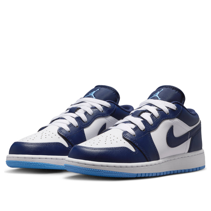 AIR JORDAN 1 LOW MIDNIGHT NAVY UNIVERSITY BLUE GS